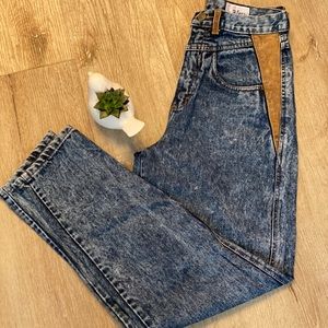 Vintage Weathered Blues Jeans